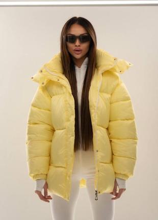 Жіноча зимова куртка,пуховик,пуффер,женская зимняя куртка,тепла тёплая2 фото