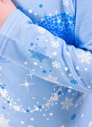 Новогоднее теплое платье минные маус снежинки, платье новогоднее красное голубое4 фото