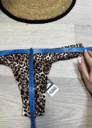 Трусы леопардовые бикини мужские пикантное белье для мужчины5 фото