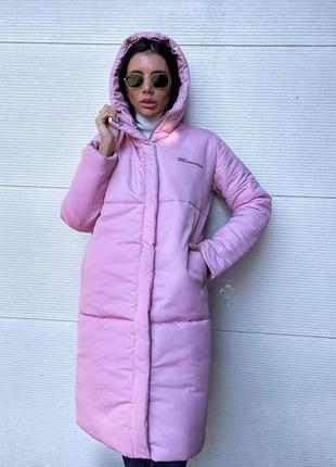 Зимняя куртка-пальто-пуховик ,женская ,размеры:с,м,л9 фото