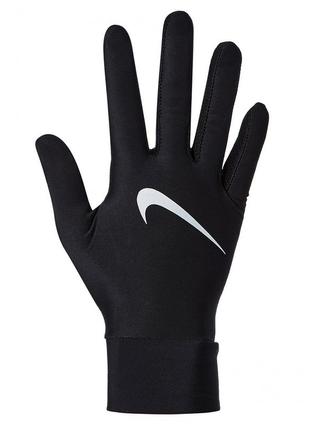 Nike mens running lightweight tech gloves dri-fit чоловічі рукавиці спортивні оригінал чорні