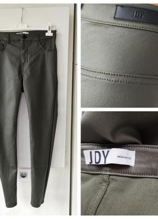 ♥️1+1=3♥️ jdy женские вощеные брюки9 фото