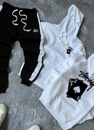 Новинка ❄️ утепленный спортивный костюм на флисе stussy