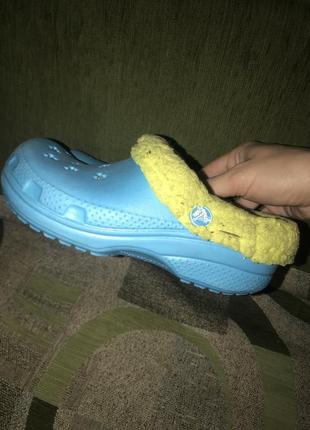 Утеплённые кроксы crocs оригинал j3/53 фото