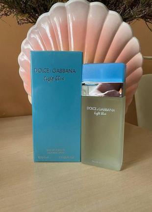 Dolce&gabbana light blue / дольче габана лайт блю туалетная вода, парфюм женский, духи женккие