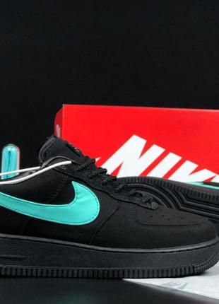 Кросівки nike air force 1 low tiffany & co1 фото