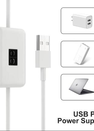 Світлодіодна стрічка з датчиком руху usb 3м warm light5 фото