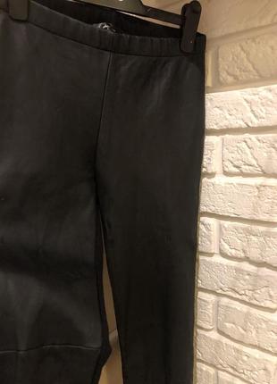 Hallhuber-брюки леггинсы кожа/трикотаж1 фото