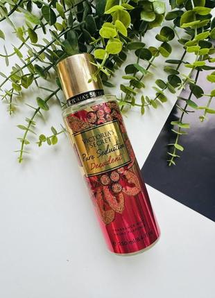 Парфюмированный спрей для тела victorias secret pure seduction decadent 250 мл