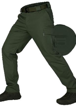 Штаны тактические мужские износостойкие походные штаны для силовых структур kombat xxxl-long олива ku-22