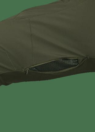 Штани тактичні зносостійкі демісезонні для силових структур softshell vent оліва (7331), m ku-225 фото