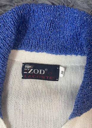 Lacoste izod стильний вінтажний светр кардиган4 фото
