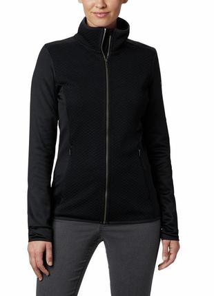 Женский флисовый свитшот columbia roffe ridgetm full zip fleece w 1748381010 - black