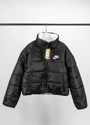 Зимняя куртка nike repel black original1 фото