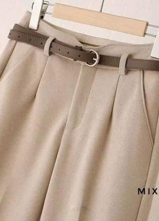 Жіночі штани вовна брюки мод.9905 шерсть (42-44, 44-46, 48-50 великі розміри батал)7 фото