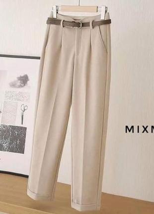 Жіночі штани вовна брюки мод.9905 шерсть (42-44, 44-46, 48-50 великі розміри батал)3 фото