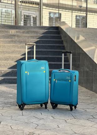 Супер ультра легкий чемодан ,валіза з якісної тканини,надзвичайно легка та надійна ,колеса 360 ,великий ,середній ,маленький  ,сумка на колесах1 фото