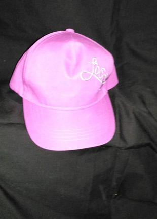 Красивая розовая кепка4 фото