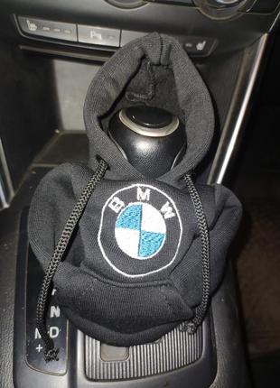 Чохол кофта худі аксесуар на кпп  car hoodie бмв bmw чорний подарунок автомобілісту 10070