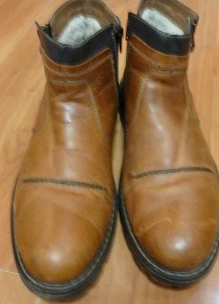 Мужские утепленные ботинки rieker