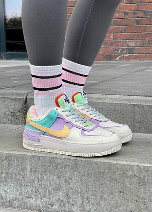 Женские зимние кроссовки Two New x Nike Air Force 1 Lows Rumored for April 2020 1 shadow pale Black fur найк форсы на меху