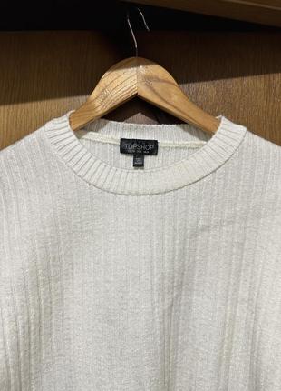 Светр topshop білий 2