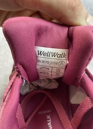 Спортивні кросівки wellwalk рожеві7 фото