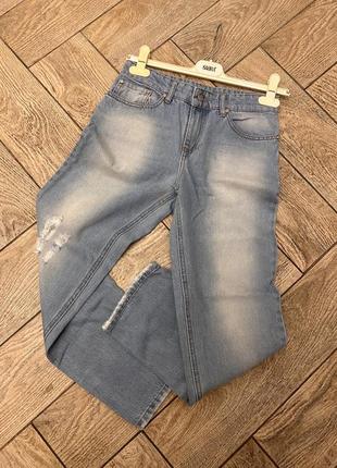 Джинсы момы