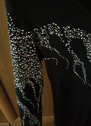 Paksi теплое вискозное нарядное платье туника универсальный р-р3 фото
