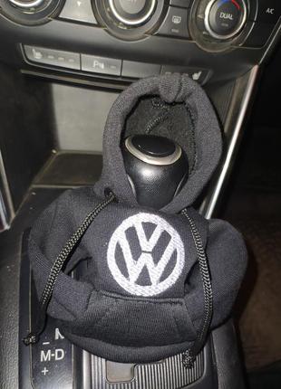 Чохол кофта худі аксесуар на кпп  car hoodie фольцваген volkswagen чорний подарунок автомобілісту 10