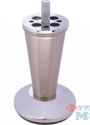 Нога а068 (110мм) серебро