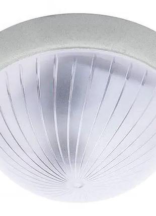 Світильник настінно-стельовий пластиковий промінь е27 білий
