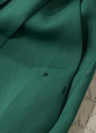 Стильные зеленые шорты-бермуды3 фото