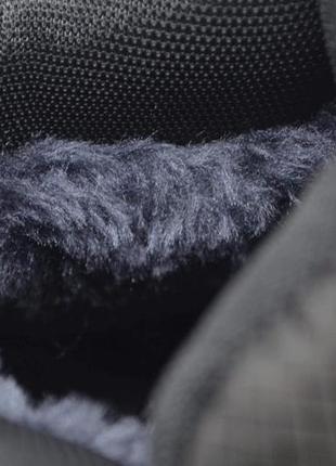 Мужские теплые зимние кроссовки черные navigator 900433 фото