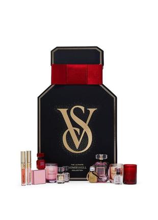 Подарочный набор victoria secret advent calendar - 12 days of bombshell beauty calendar gift set4 фото