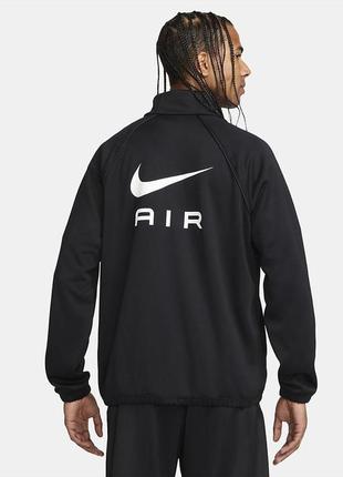 Бомбер чоловічий nike air men's poly-knit jacket (dq4221-010)2 фото