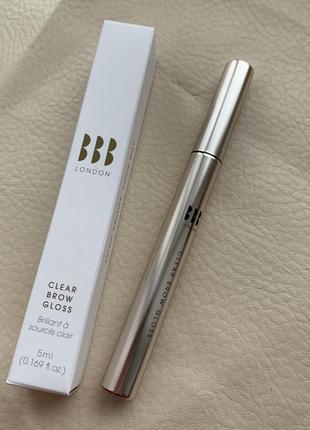 Bbb london clear brow gloss гель для бровей1 фото