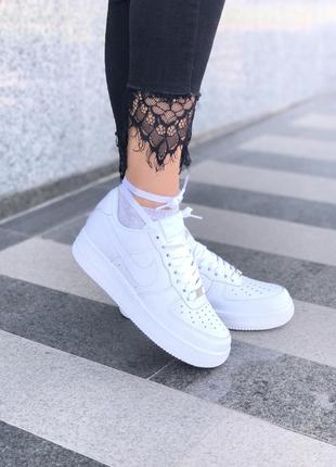 💗❤️💖nike air force white💗❤️💖жіночі білі кросівки найк