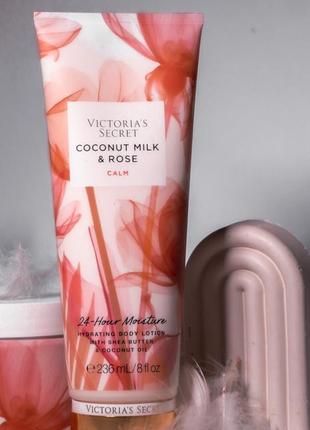 Парфумований лосьйон victoria's secret. coconut milk & rose1 фото