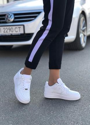 😍nike air force white😍жіночі білі кросівки/кеді найк, кросівки жіночі білі найк7 фото