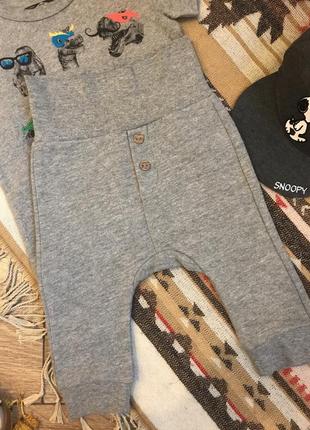 Штанці 4-6міс h&m