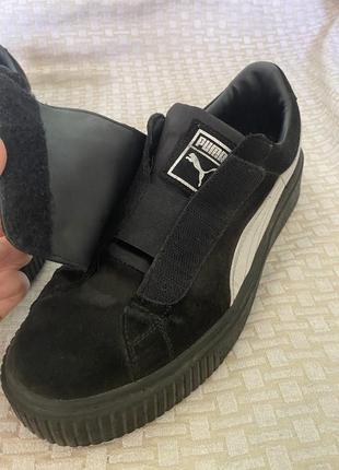 Кроссовки puma platform strap satin ep4 фото