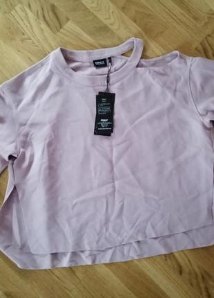 Стильна блузка блуза оверсайз only6 фото