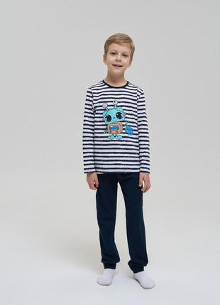 Пижама на мальчика в полоску размер 3-4, 5-6, 7-8