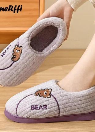 Тапки тапочки валенки галоши для дома домашние комнатные мягкие махровые плюшевые...