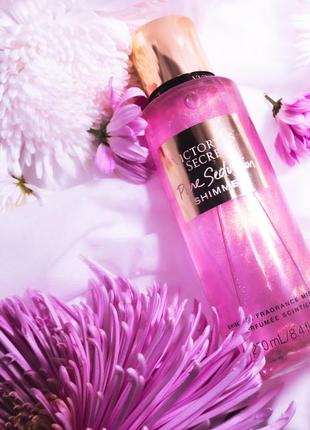 Парфумований спрей victoria's secret. pure seduction shimmer