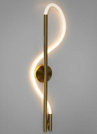 Бра настінний неоновий шнур "ropelight" 14 вт бронза 9607-gab