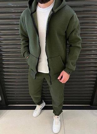 Теплий чоловічий костюм mf2007 хакі m