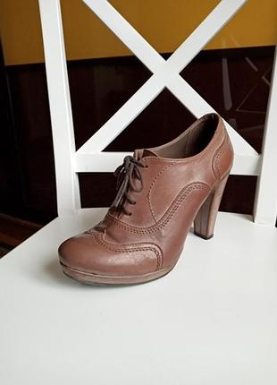 Туфлі шкіра під старинку 25 см