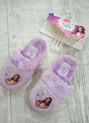 Тапочки домашні "disney violetta"